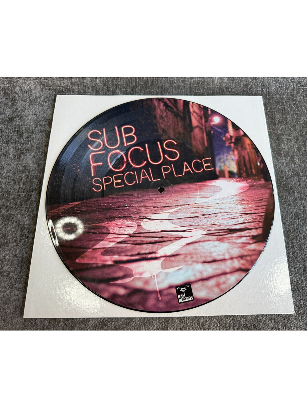 Sub Focus Special Place Druggy 12‎ Vinyl Picture Disc RAM Records Drum Bass 2007